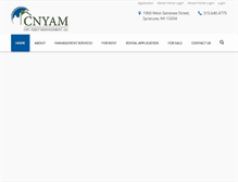 Tablet Screenshot of cnyassetmanagement.com